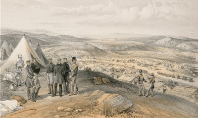 Campamento de caballería, 9 de julio de 1855 de William Crimea Simpson